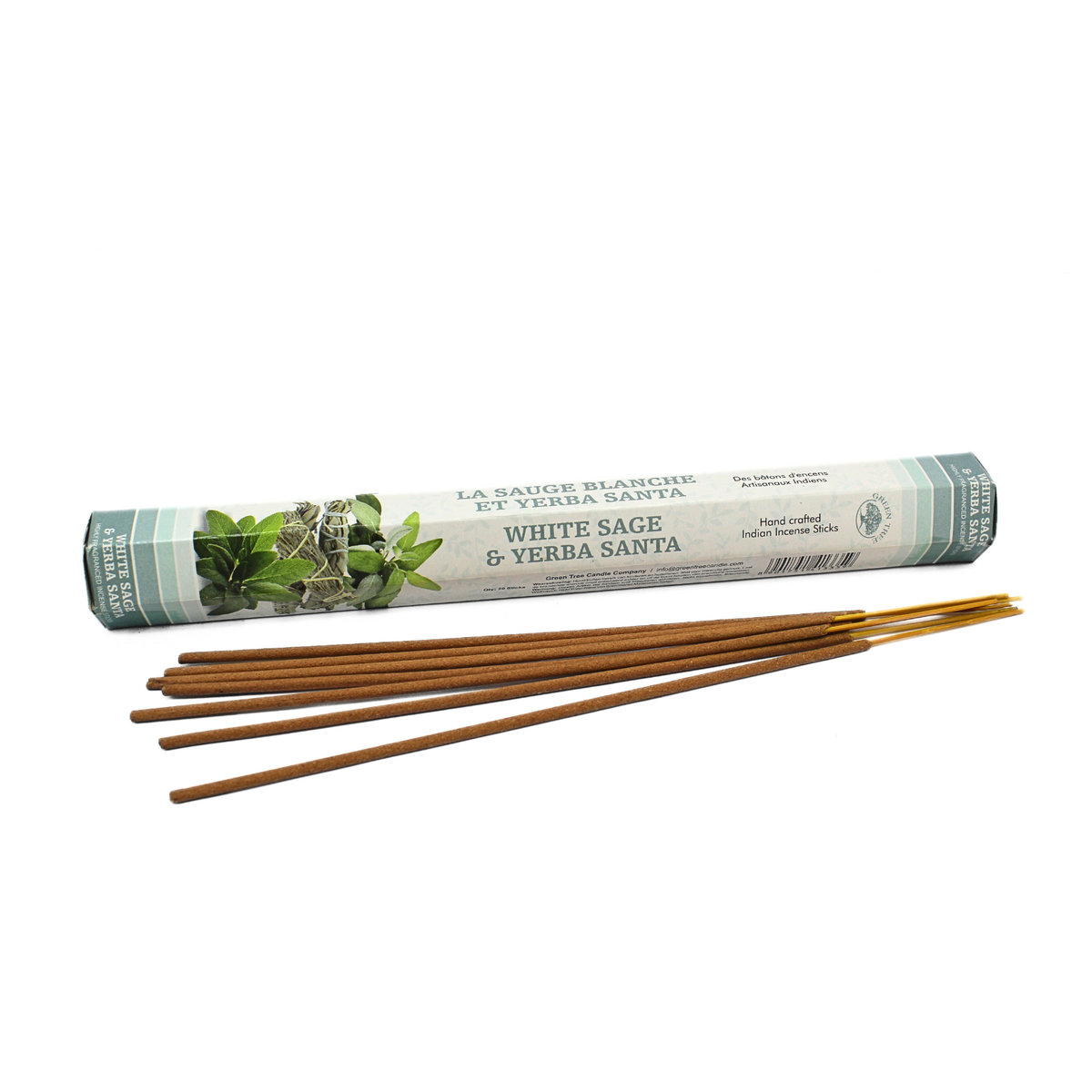 Green Tree Yerba Santa & White Sage Incense