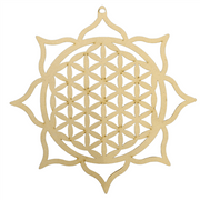 MDF Grid Flower Of Life & Lotus