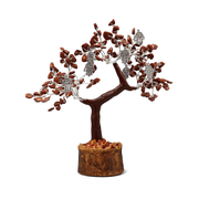 Gem Tree Red Jasper With Fatima Hand 160 Beads - Supreme Nur