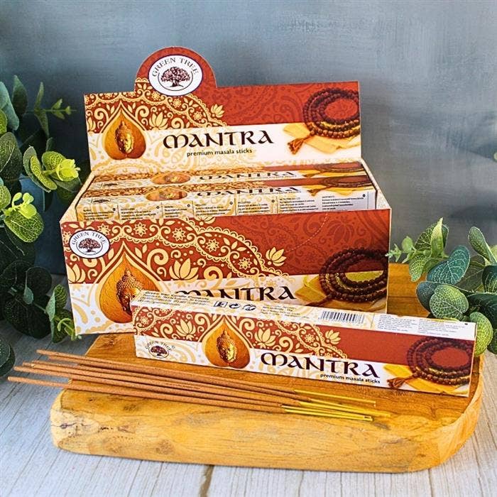 Green Tree Mantra Natural Incense 15 grams