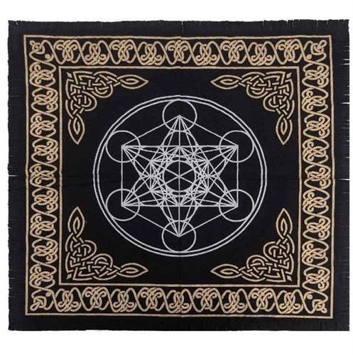 Cotton Altar cloth 60 x 60 cm  Geometric Altar Cloth