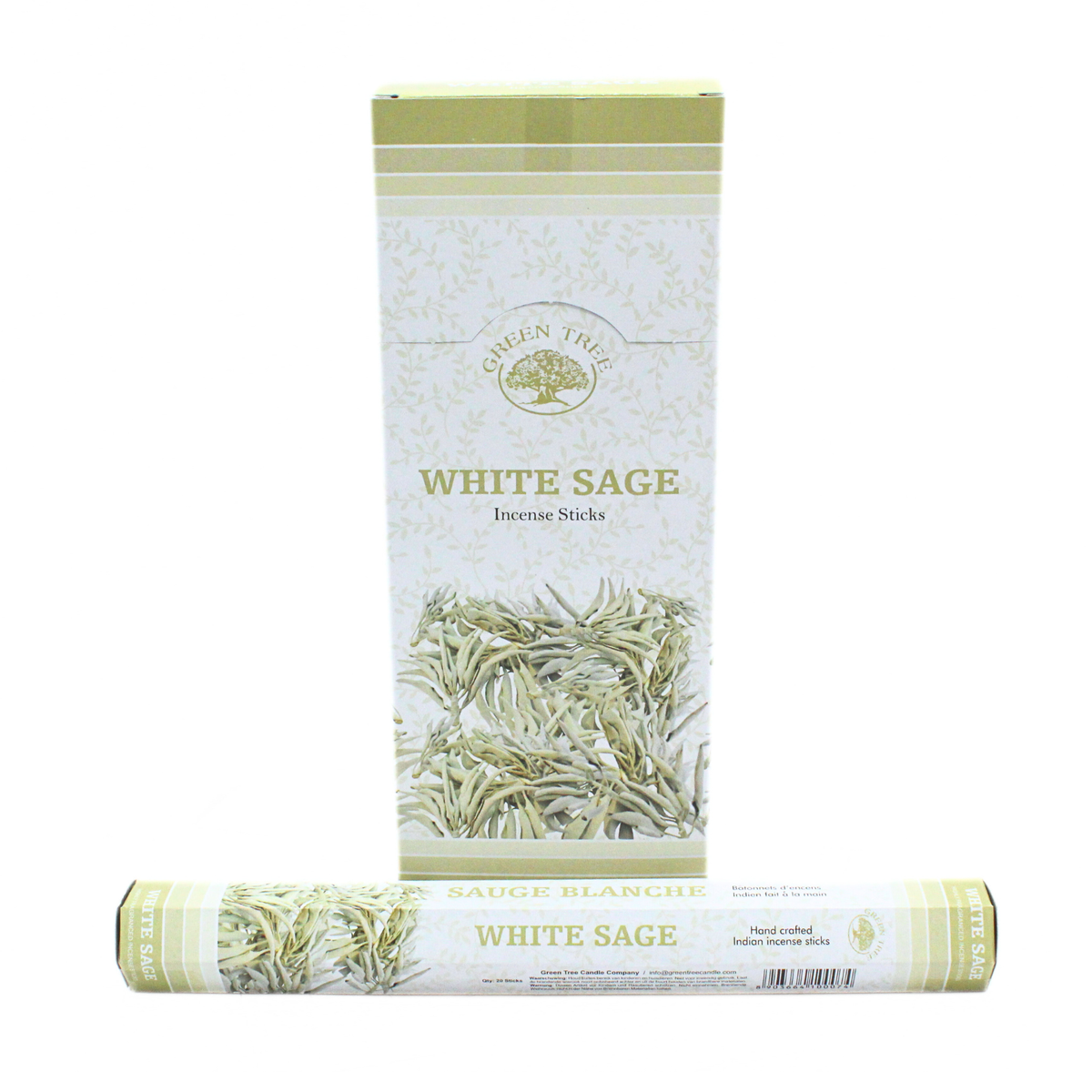 Green Tree White Sage Incense