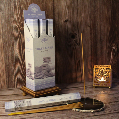 Green Tree Fresh Linen Incense