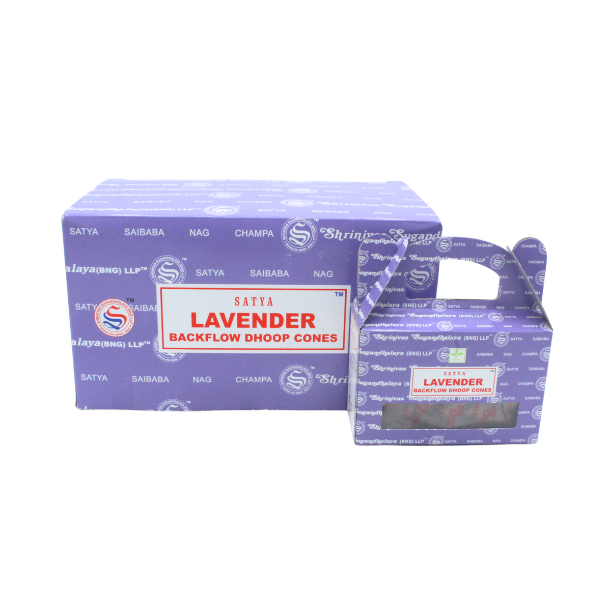 Satya Lavender backflow dhoop cones