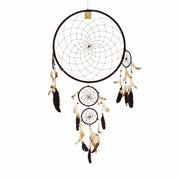 Black dreamcatcher (40cm diameter)