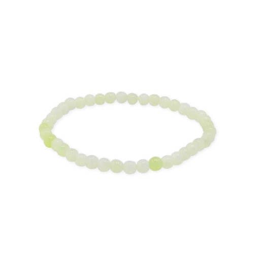 Green Jade beaded Bracelet 6 mm - China