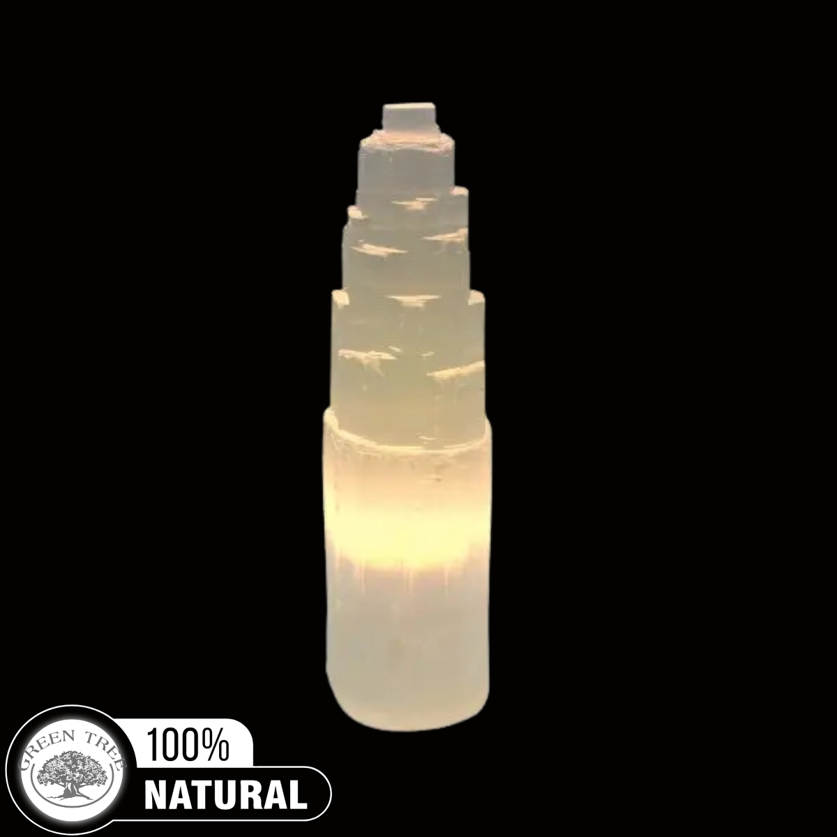 Selenite Lamp Base 30 cm