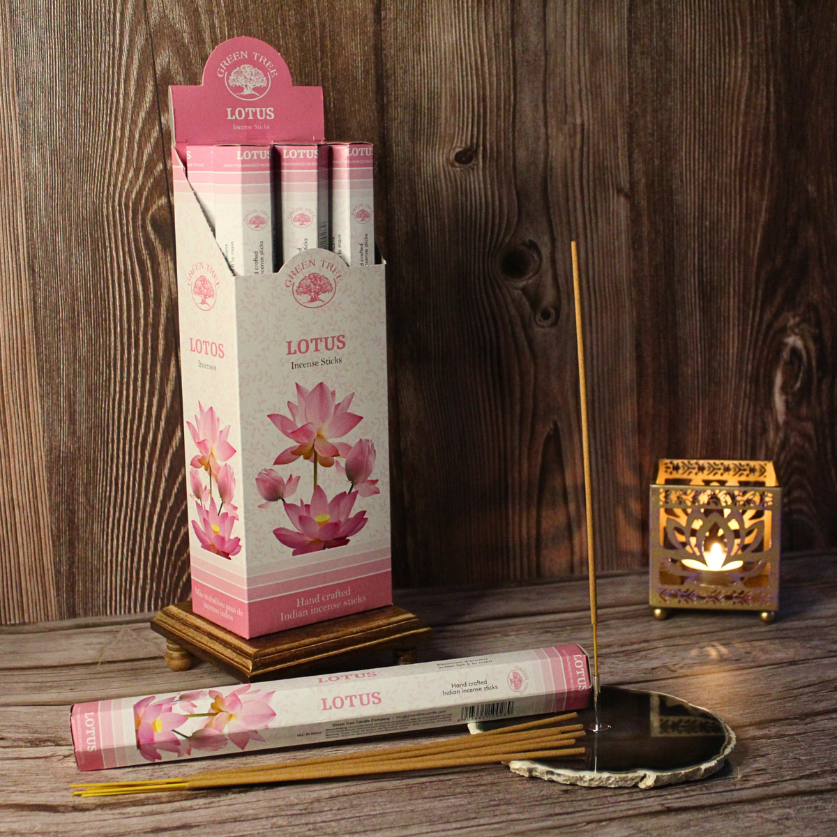 Green Tree Lotus Incense