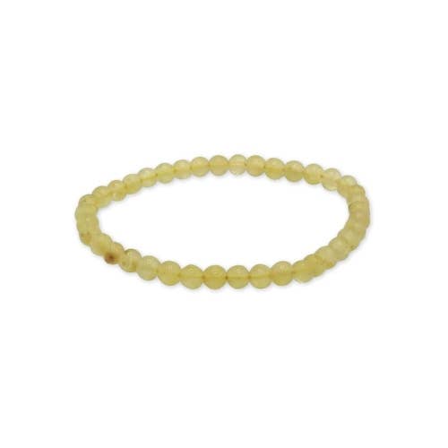 Citrine Quartz beaded Bracelet 4 mm - Madagascar