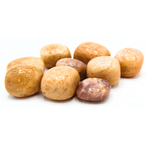 Sunstone 'A' Tumbled Stones 200 gr