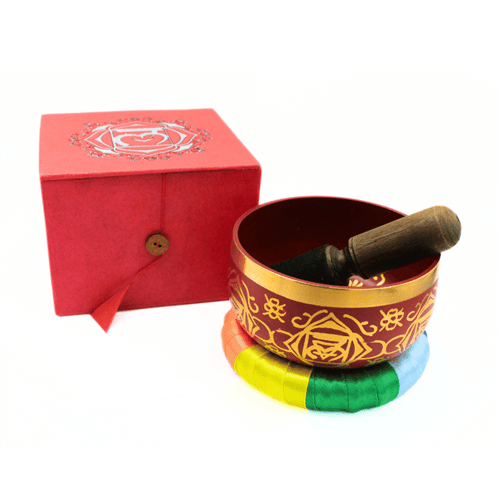 Root Chakra Singing Bowl Red - 5 inch