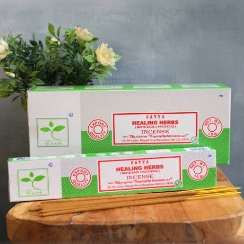Earth Satya Healing Herbs Incense 15 Gms
