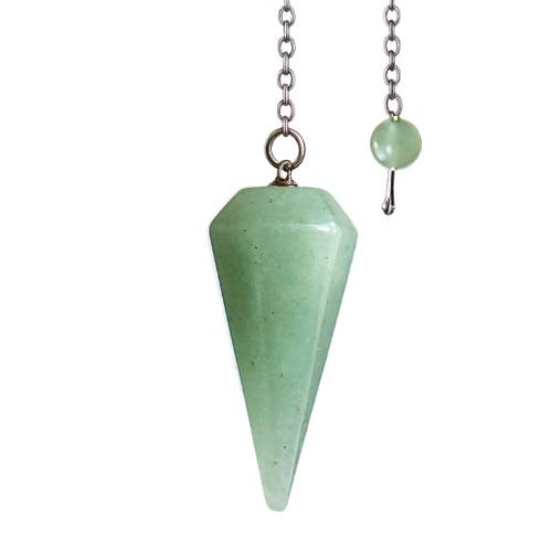 Green Aventurine Conical Pendulum 3.5cm