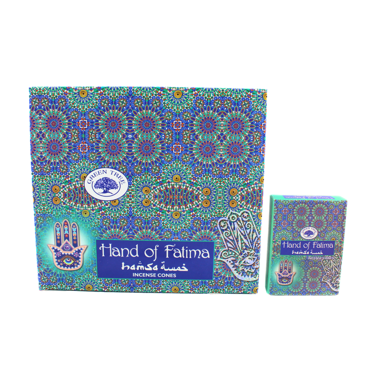 Green Tree Hand of Fatima Cones (10 pieces)