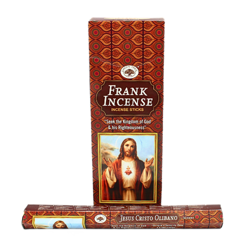 Green Tree Jesus Christo Olibano Hexa Incense Sticks