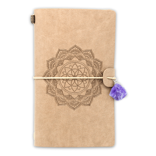 Esoteric crystal Journal Mandala 20x10cm