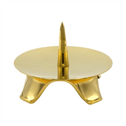 Candle Stand Brass Polish 10 cm
