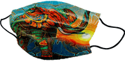 Yogi Mask Colorful Elephant