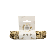 Purification White Sage Smudge Stick 15 - 17 cm with label