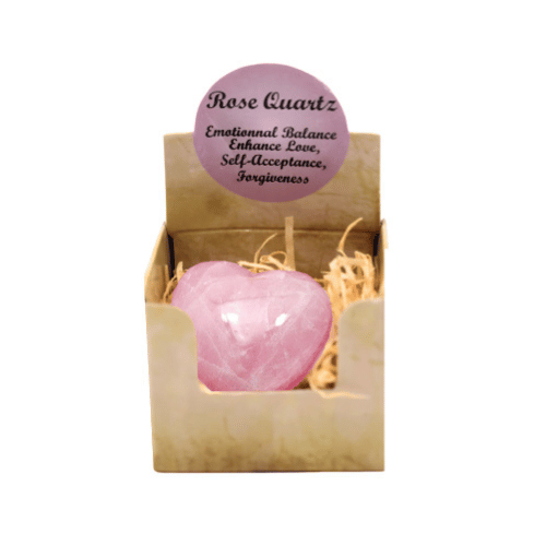 Rose Quartz Display ( 3 Pieces of 4 Shapes )