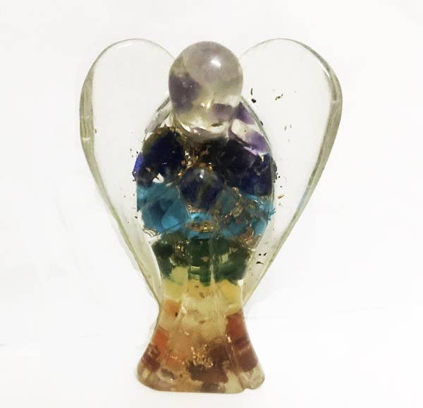 Orgone angel figurines-7 layers 7cm