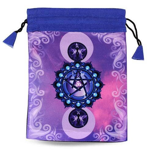 Pentagram Printed Bag 15x20 cm
