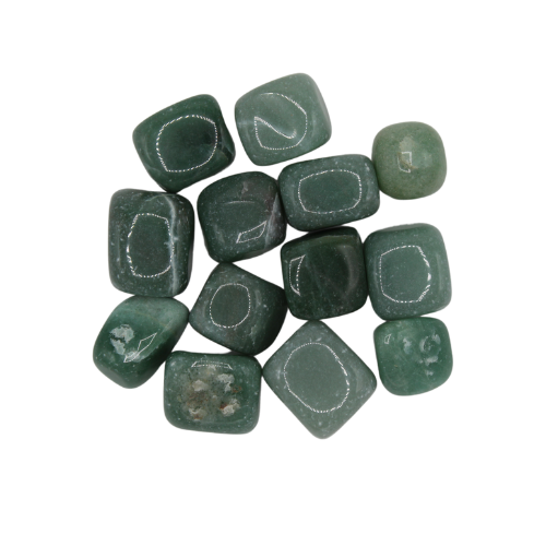 Green Aventurine tumbled stones AA Quality 250gr