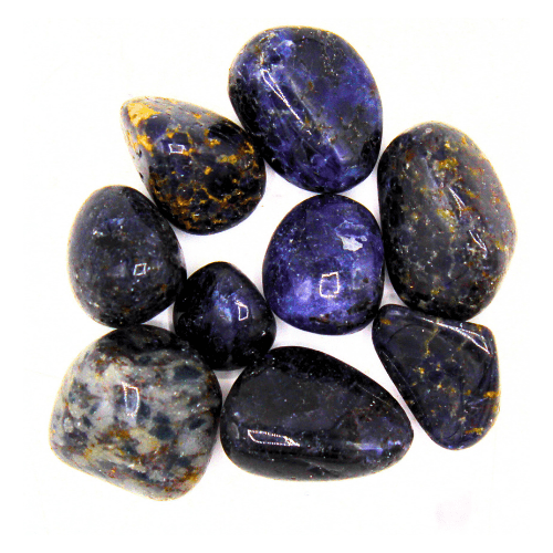 Cordierite 'AB' Tumbled Stones 200 gr