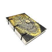 Owl Design Journal - Printed Paper Cover, 18x12.5 cm