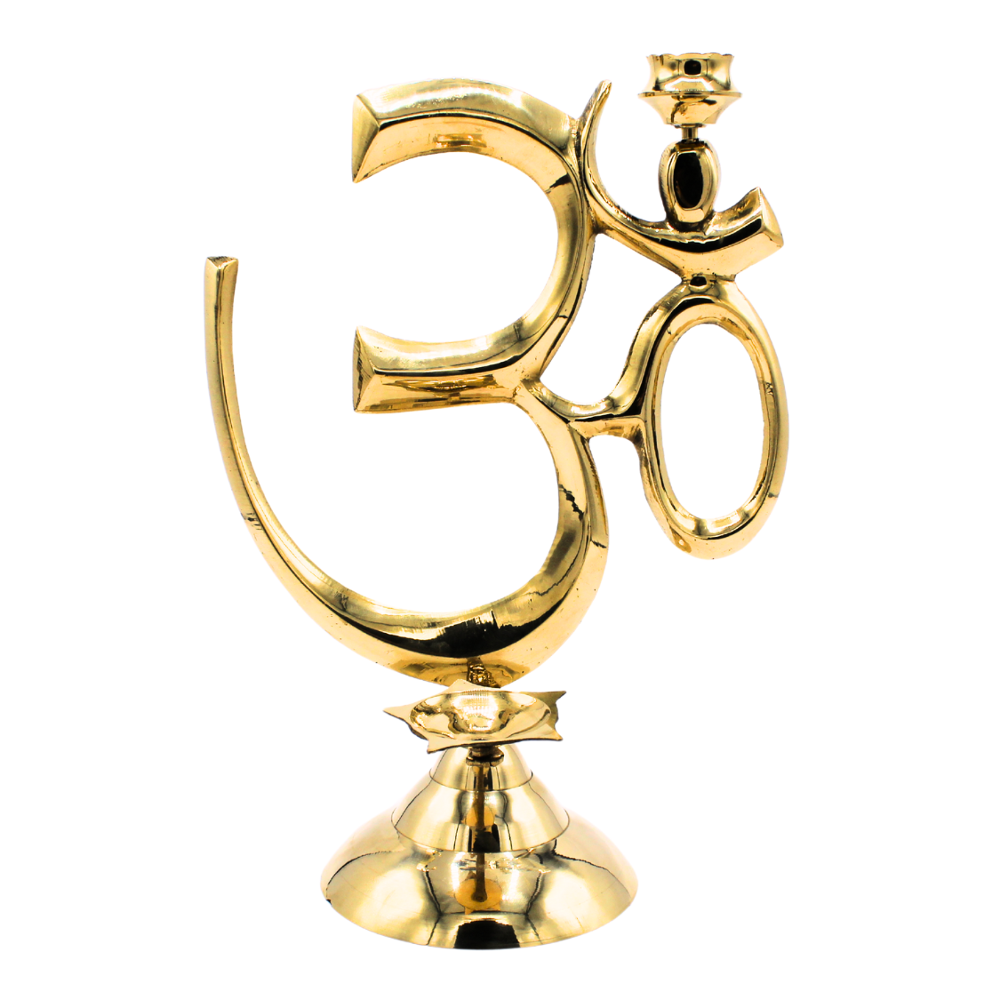 Brass Om Agardan 25 cm