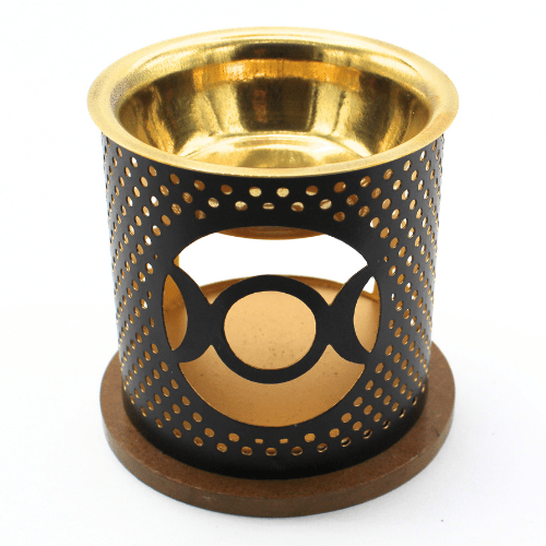 Tealight Holder & Aroma Oil Burner Triple Moon