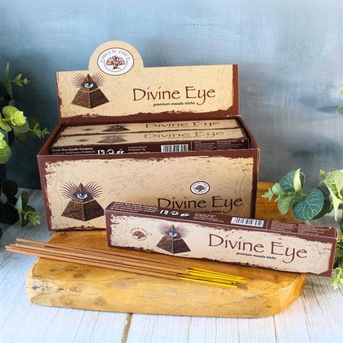Green Tree Divine Eye Natural Masala Incense 15 grams