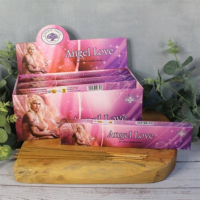 Green Tree Angel Love Natural Incense 15 grams