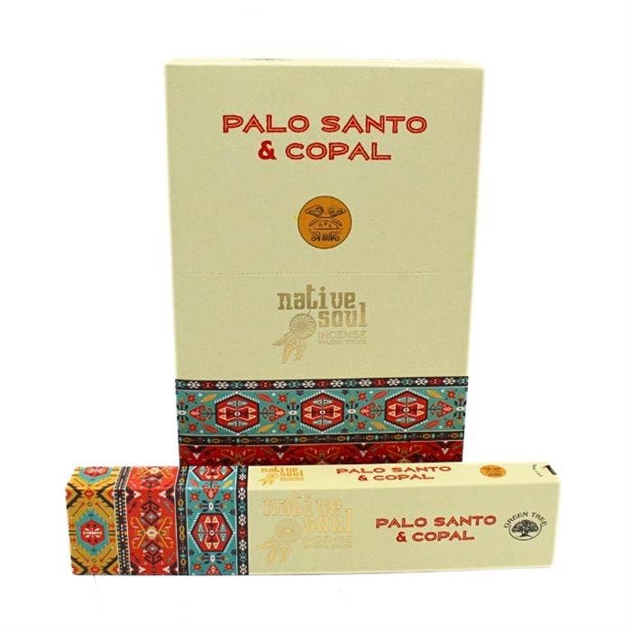 Green Tree Native Soul Copal + Palo Santo Incense 15 grams