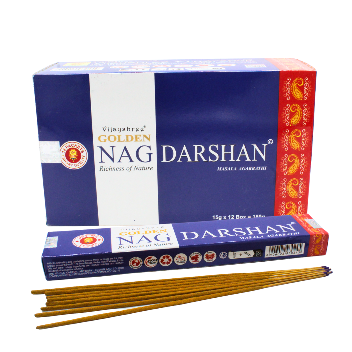 Golden Nag Darshan Incense 15 grams