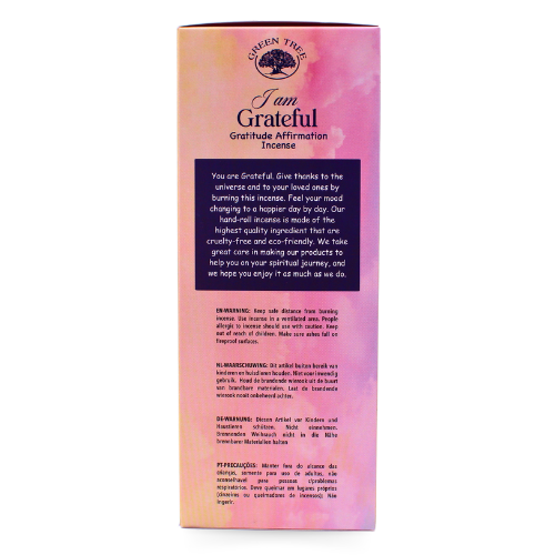 Green Tree I am Grateful Manifestation Incense 15gr