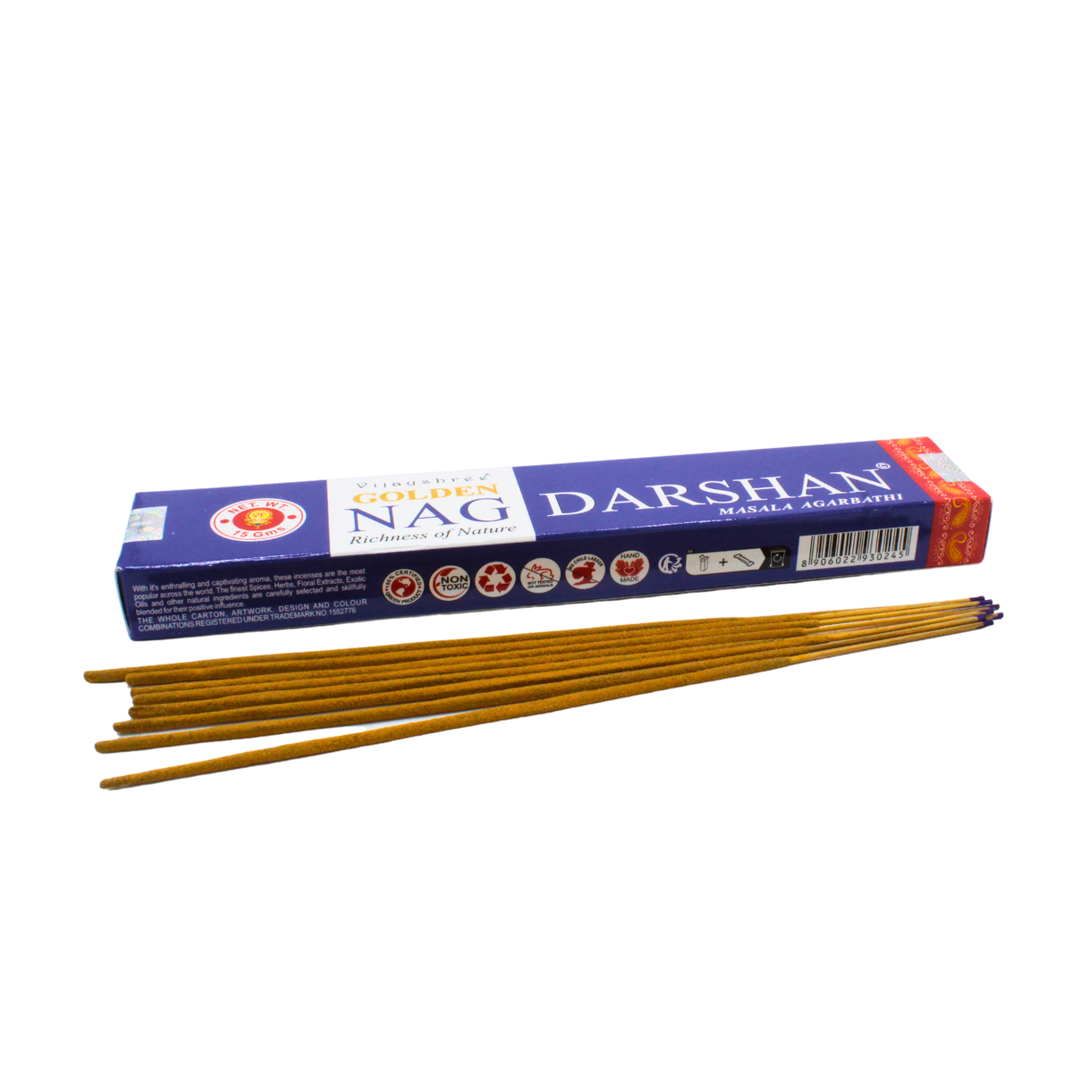 Golden Nag Darshan Incense 15 grams