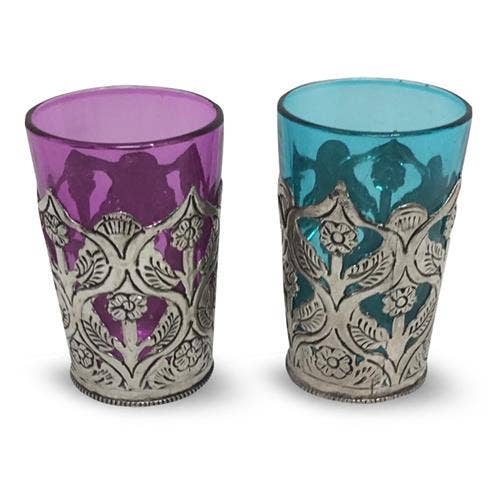 BRASS & GLASS VOTIVE
