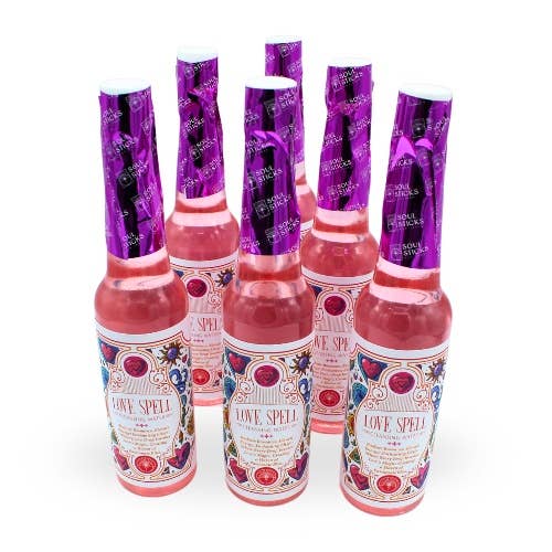 Love Spell Cleansing Water 221ml Set of 6 Pieces