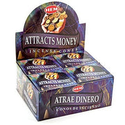 Hem Attracts Money Cones