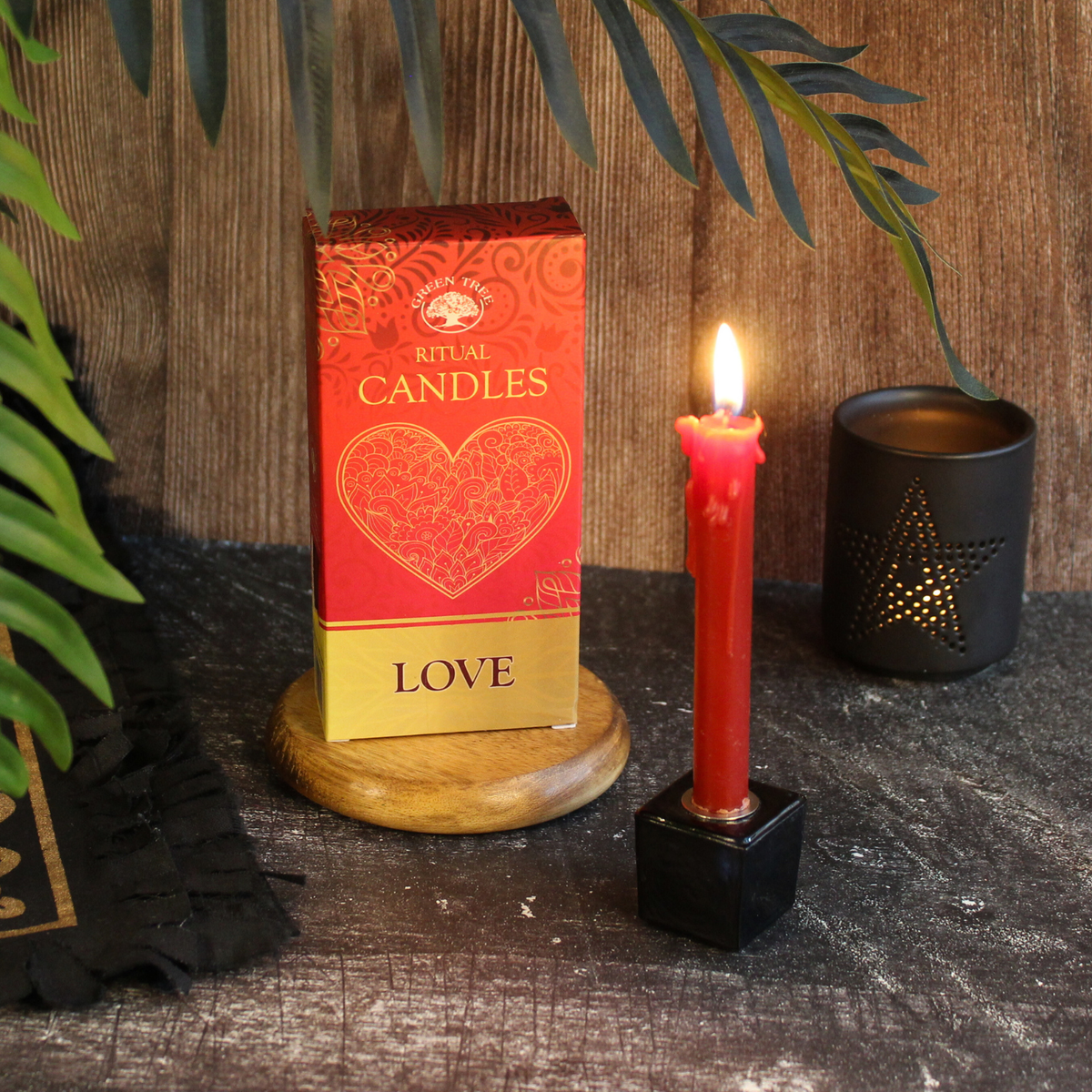 Green Tree Ritual candles Love 10 pack