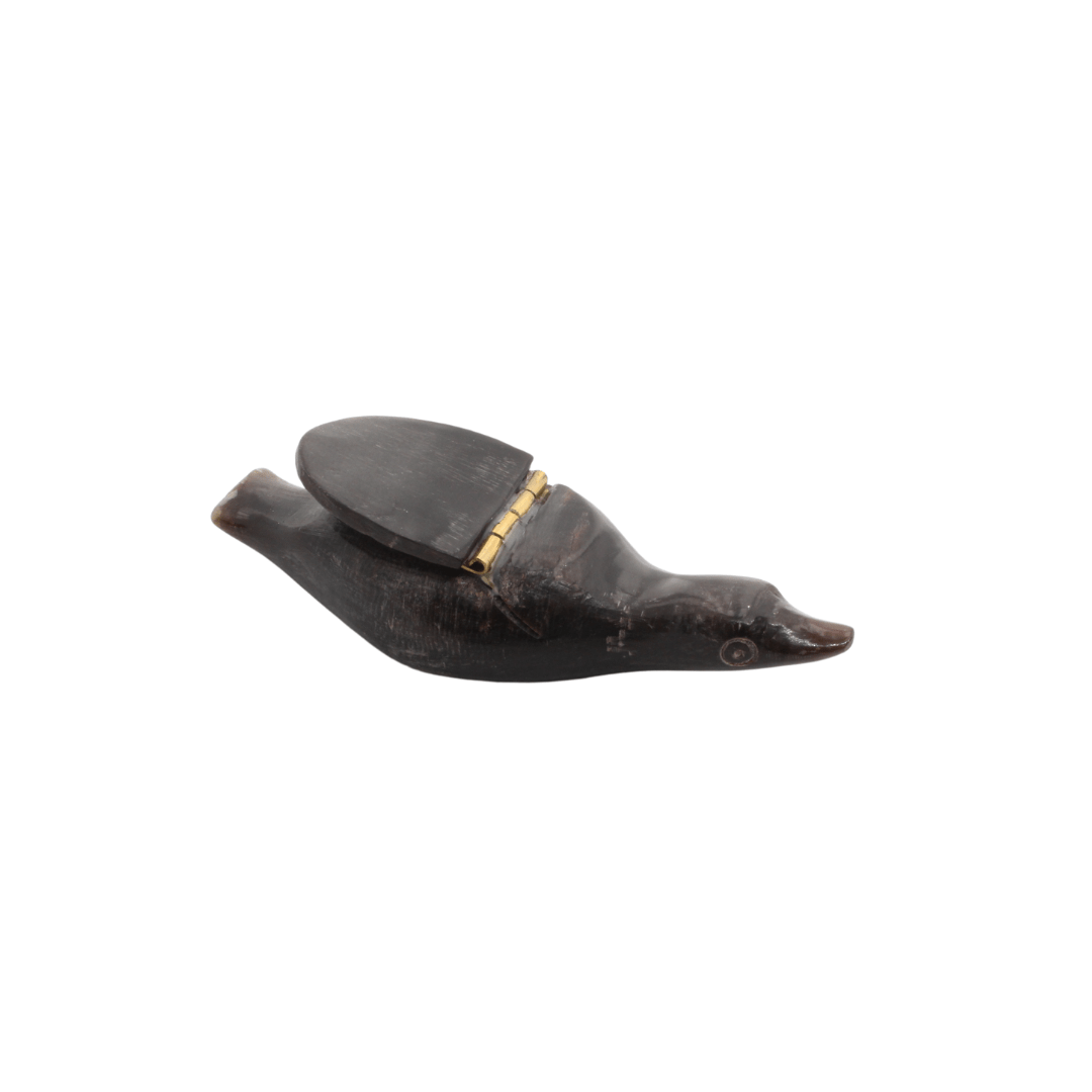 Artisanal Ox Horn Box - Small Bird