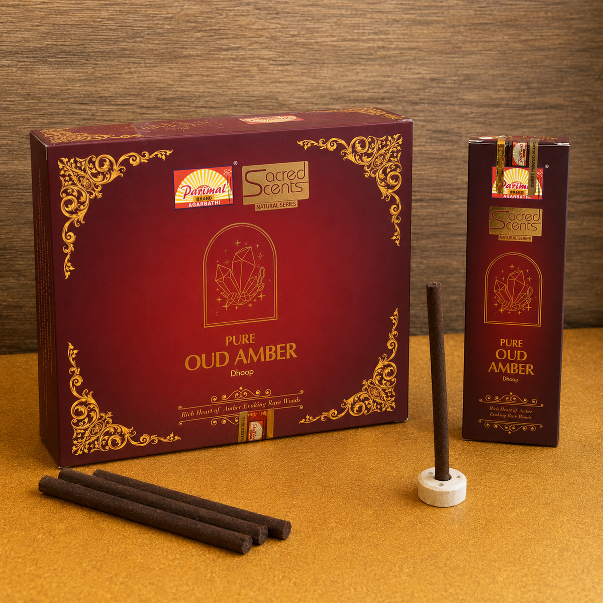 Parimal Pure Amber Oud dhoop sticks 40 gms