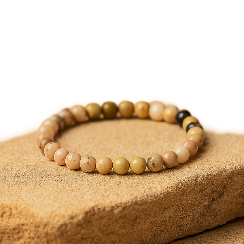 Pink Opal bracelet 6mm - Peru
