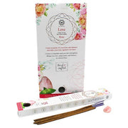 Green Tree Gemstone Incense Love - Rose Quartz