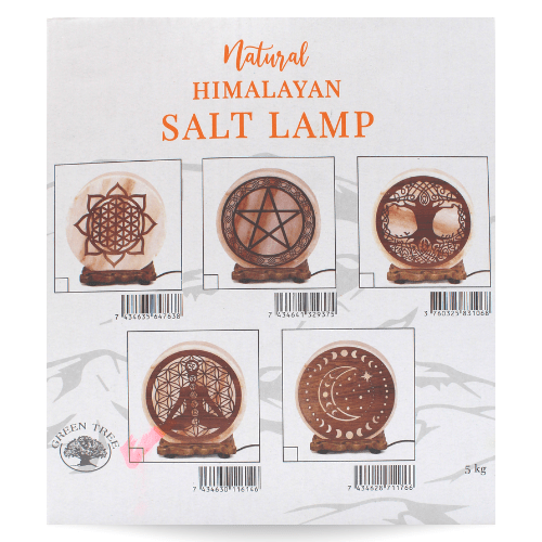 Himalayan Salt Lamp Celtic Tree of Life 5 kg