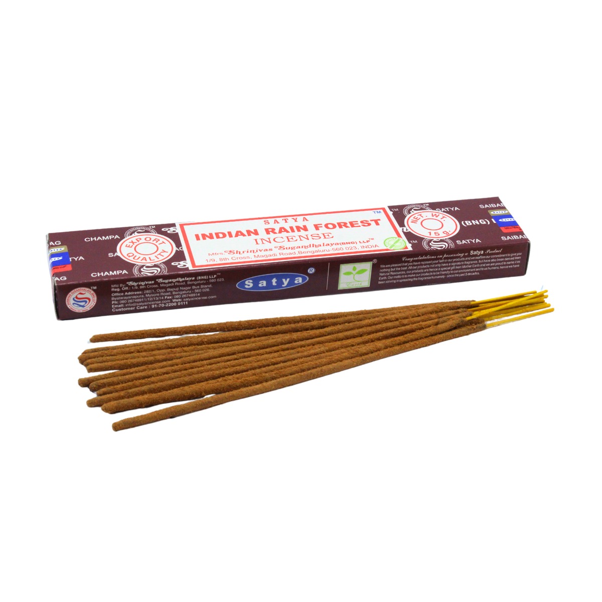 Satya Indian Rain Forest Incense 15 grams