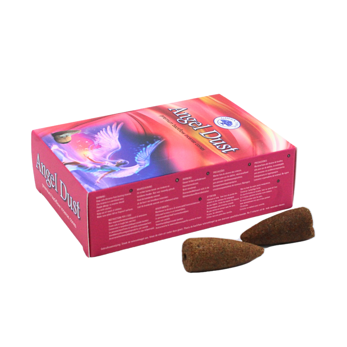 Green Tree Angel Dust Backflow Incense Cones (pack of 12)