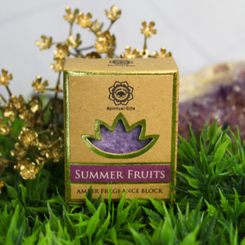 Green Tree Amber Fragrance Block Summer Fruits set 6 pcs