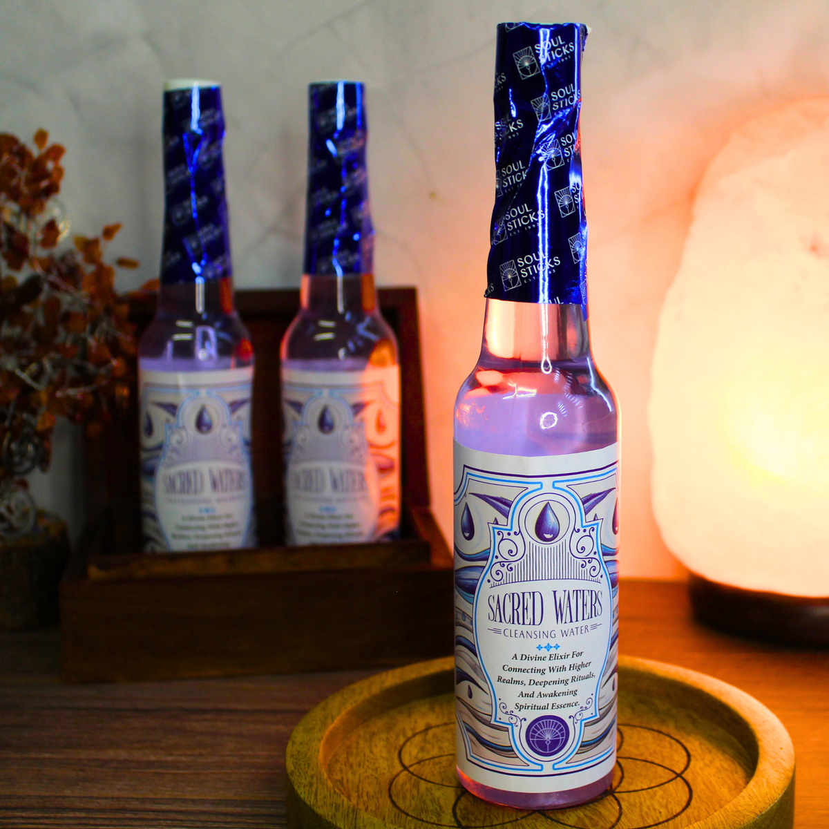 Sacred Waters Cleansing water 221ml Set of 6 Pieces